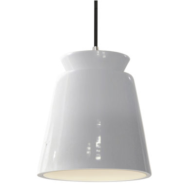 Luminaire suspendu conique à 1 lumière Logan