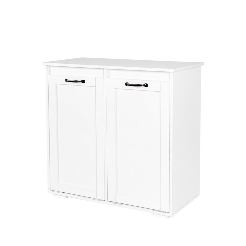Laundry Cabinet ,With 2 Removable Liner Bags