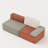79.9" Multifunctional Modular Fabric Sofa