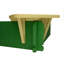 Sandlock Sandboxes 10'' Plastic Square Sandbox with Cover-10653165