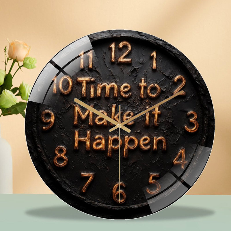 Horloge murale 12 po