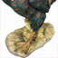 Statues de jardin (jardin, jardin, décorations) | Statue de coq de ferme 22,4 po | Décor intérieur / extérieur | Noir rouge | Ciment béton