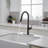 VIBRANTBATH Pull Out Kitchen Faucet-90616811