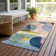 Machine Washable Indoor/Outdoor Chantille ACN1119 Green Rug