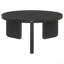 Table basse ronde en bois massif