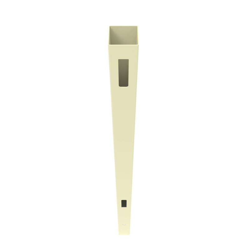 Barrette Outdoor Living 5 in. x 5 in. x 7 ft. Sand Vinyl Routed Fence Corner Post