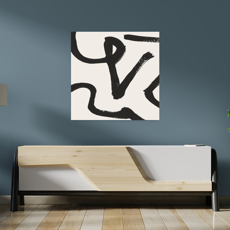Art contemporain contemporain abstrait, H 36 po x l 36 po