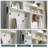 Krischan 59" Wide Farmhouse Hall Tree, Open Storage And Shoe Storage-1750056794