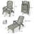 Gagetown Outdoor Chaise Lounge