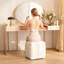 18.5cm Wide Solid Colour Accent Stool Ottoman