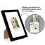 Mini cadre photo instantané avec double passe-partout blanc - noir - paquet multiple-1529810628-1529810626