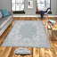 Tapis tissé élégant, 5,2 x 7,5 pieds | 100% polyester, hauteur des poils de 0,3 po, antibactérien, envers en PVC antidérapant | Lavable à la machine, impression numérique 3D | Parfait pour le salon, la chambre à coucher et la décoration intérieure-368423782