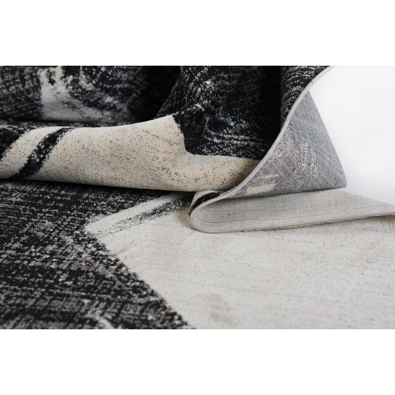 Avyaan Abstract Indoor Rug, Rectangle 7'10" x 9'10"