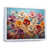 White Floater Framed