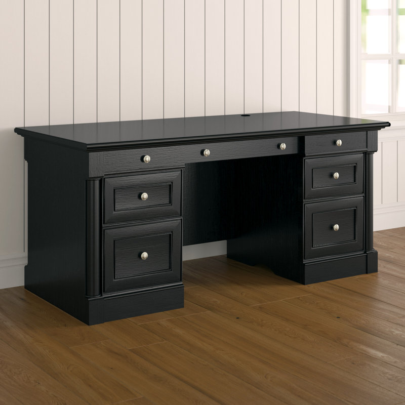 Radoslava Executive Desk, Black