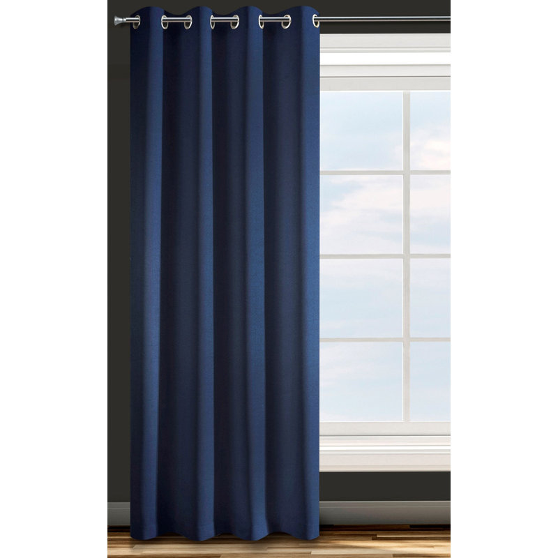 Design 91 Curtains Single Panel, Marine