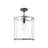 1-Light Handcrafted Textured Water-Glass Cylinder Pendant-1366521195