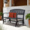 Banc coulissant en acier Freya