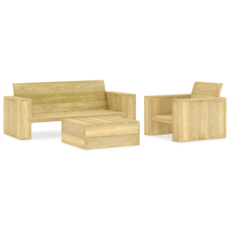 Sardelli 3 Seater Conversation Set