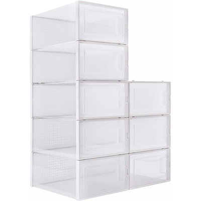 Waddington 8 Pair Stackable Shoe Storage Box