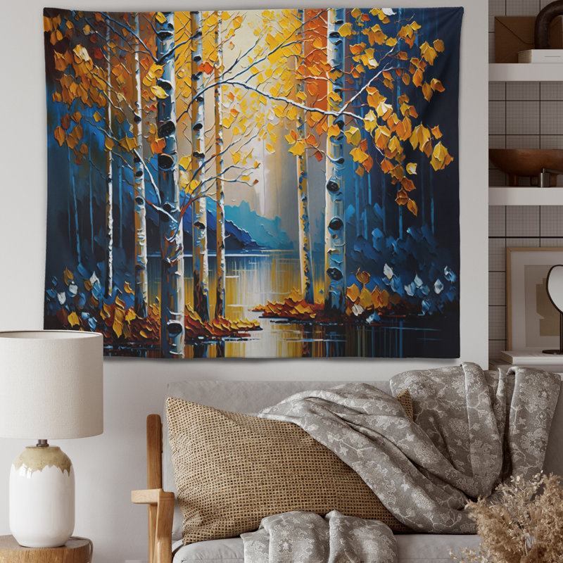 Polyester Tapestry, 50" H x 60" W