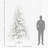 9ft Tall Artificial White Christmas Tree-577556736