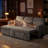 84'' Upholstered Sleeper Sofa L Shape Sofa Bed With Storage and USB-1333610130