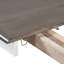 Ensemble de table de salle à manger 7 pièces avec table extensible et 6 chaises rembourrées