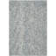 Tapis bleu / gris anthracite en laine touffeté à la main-31173325