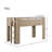 Albie Pine Low Loft Bed-106804810-106804811