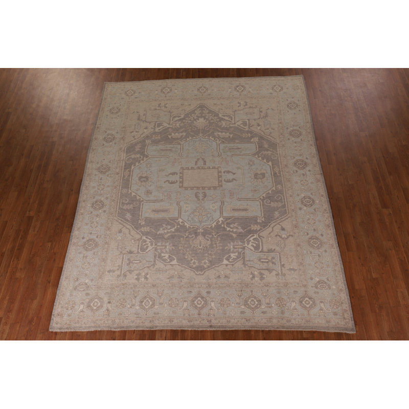 Vegetable Dye Oushak Turkish Area Rug
