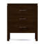 Origins 3 - Drawer Solid Wood Nightstand-313729491