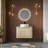 30-inch wall-mounted bathroom vanity with 2 soft-close doors