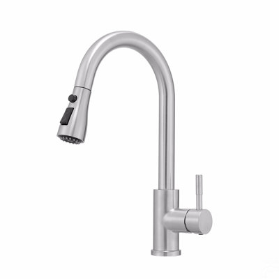 Kitchen Sink Faucet Kitchen Faucets With Pull Out Sprayer Stainless Steel Kitchen Faucet