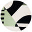 Tapis noir / vert Hina-1413737146