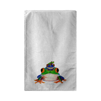 Serviette de plage grenouilles empilables Paule