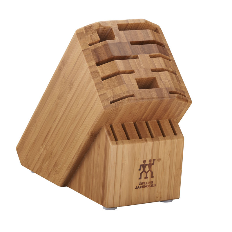 ZWILLING Pro 16-Slot FSC Bamboo Knife Block