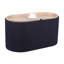 Rangement avec plateau réversible, noir, format 30 x 16,5, 28 compartiments larges, hauteur de poids de 265 lb, utilisation polyvalente comme table basse ou repose-pieds-131257999