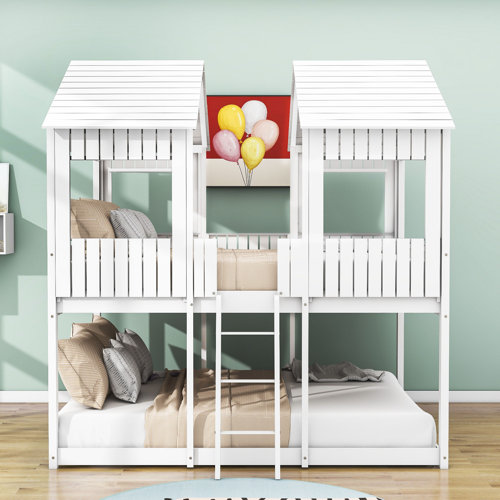 Wayfair | Full Over Full White Bunk Beds You'll Love in 2024