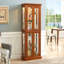 Armoire lumineuse Curio avec tablettes réglables-1585724747