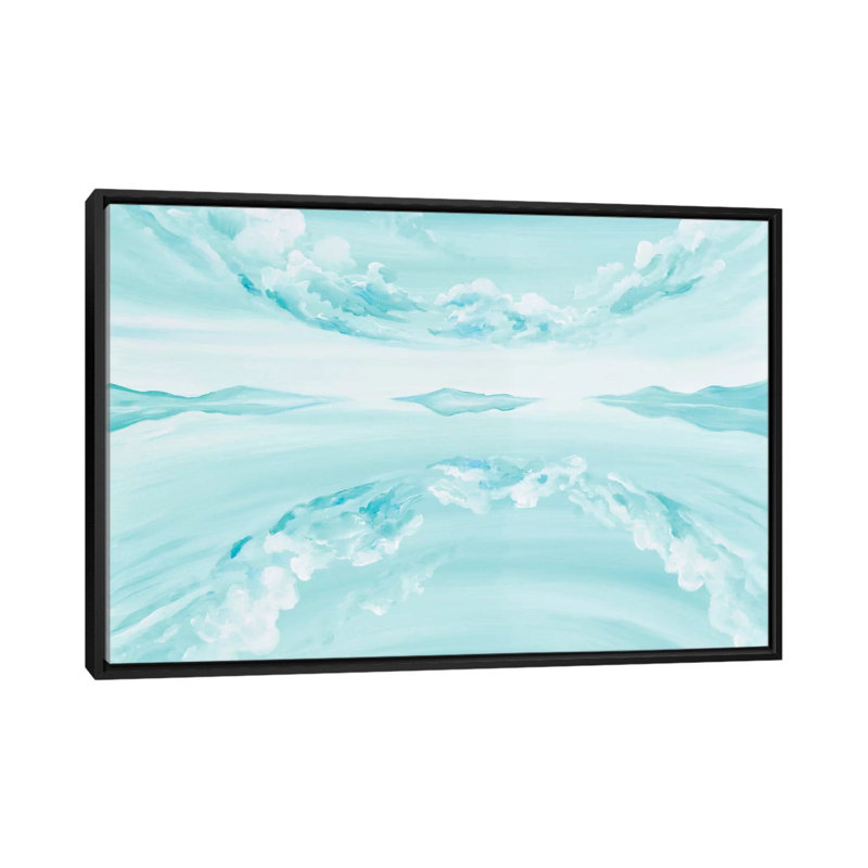 Impression sur toile tendue, H 18 po x l 26 po x P 1,5 po, Toile encadrée noire, Pas de tapis
