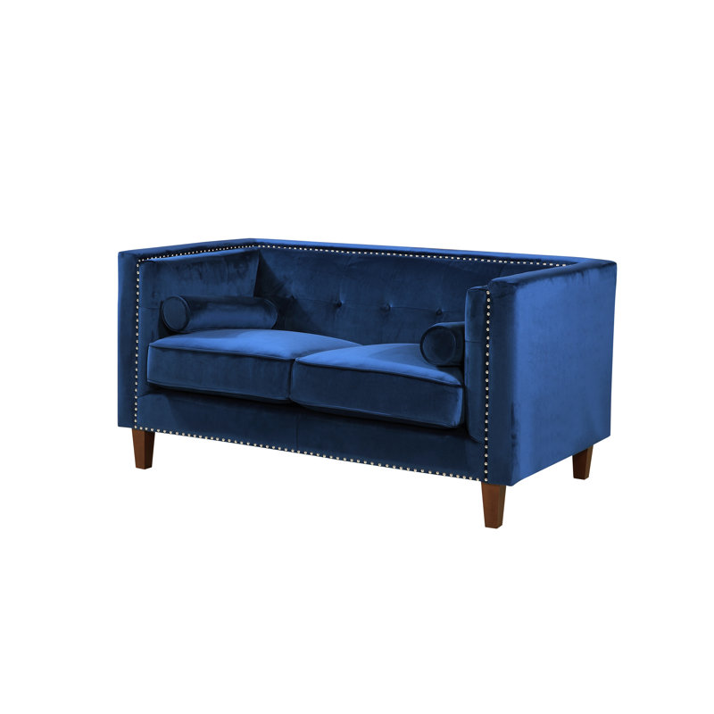 Causeuse capitonnée Chesterfield