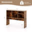 Organisateur de bureau d'ordinateur avec étagère de rangement pour comptoir et 4 cubes-2076576161