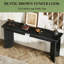 Table de couloir en bois, console, table de canapé (table seulement)