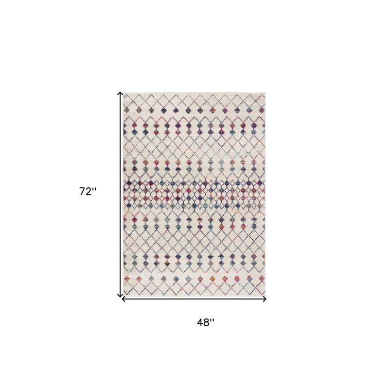 Tapis géométrique Bridgnorth, Rectangle 4 pi x 6 pi