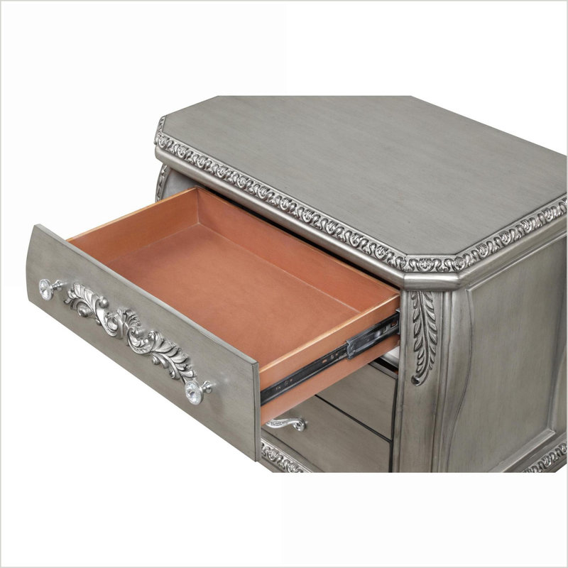 Table de chevet 3 tiroirs Destiny