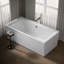 Stargaze 72" x 36" Freestanding Soaking Bathtub-646351113