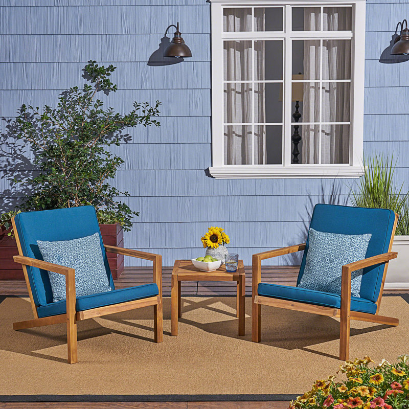 Ensemble de conversation d'extérieur 3 pièces, ensemble de 2 chaises Adirondack avec petite table