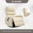 Swivel Manual Recliner Chair with Heat Massage Function-22276749