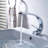 Chrome Bathroom Faucet,Faucet For Bathroom Sink, Single Hole Bathroom Faucet Modern Single Handle Vanity Basin Faucet